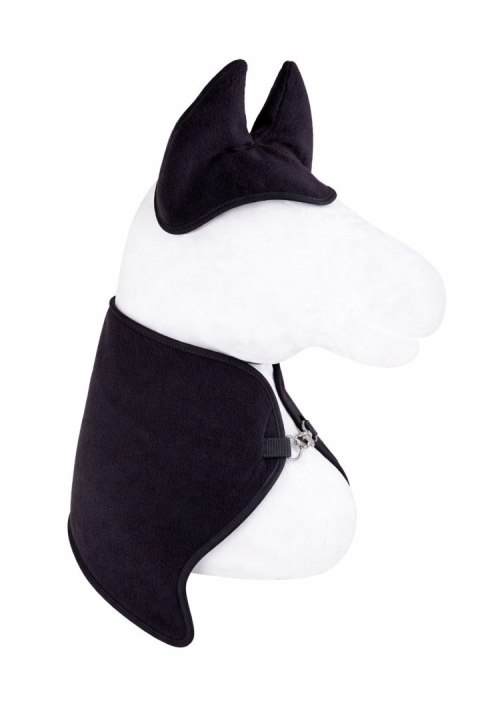 Zestaw dla Hobby Horse A3: polarowa derka + nauszniki - czarny
