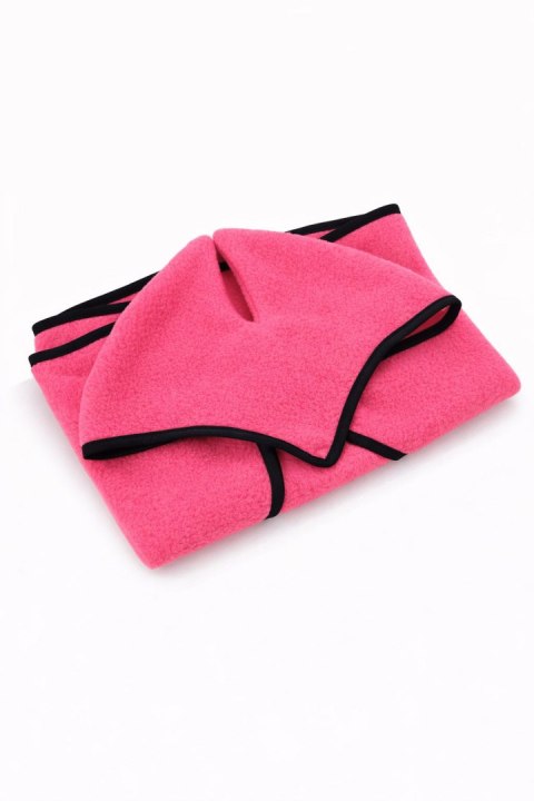 Zestaw dla Hobby Horse A3: polarowa derka + nauszniki - neon pink