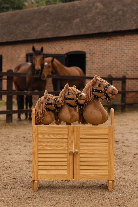 Hobby Horse Mały koń na kiju Premium kremowy cremello A5