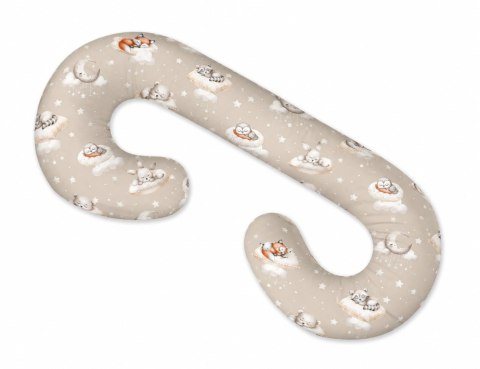 Poduszka ciążowa typu C dla kobiet w ciąży do spania karmienia+ zdejmowana poszewka Twinkle Woodland