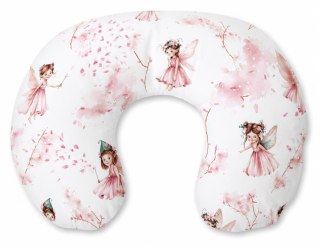 Poduszka rogal do karmienia fasolka + zdejmowana poszewka - Blossom Fairies