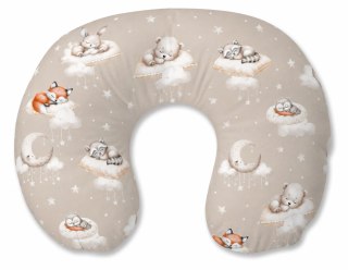 Poduszka rogal do karmienia fasolka + zdejmowana poszewka - Twinkle Woodland
