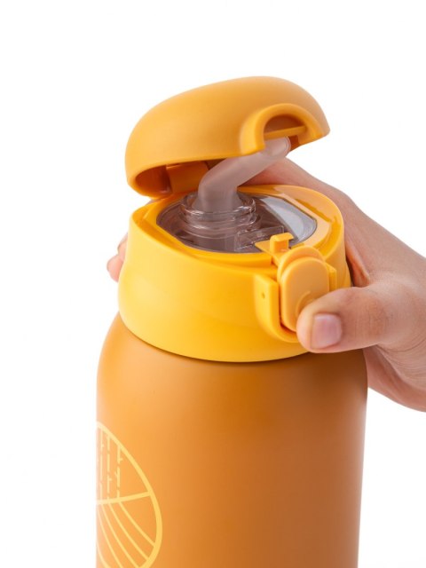 ECORASCALS Klasyczna butelka na wodę MUSTARD