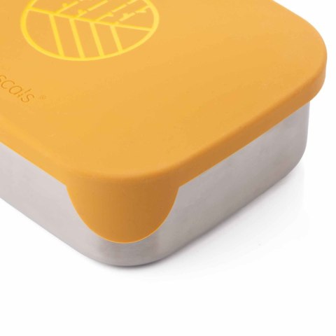 ECORASCALS Klasyczny Lunch Box Bento musztardowy