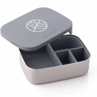ECORASCALS Klasyczny Lunch Box Bento szary