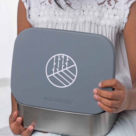 ECORASCALS Klasyczny Lunch Box Bento szary