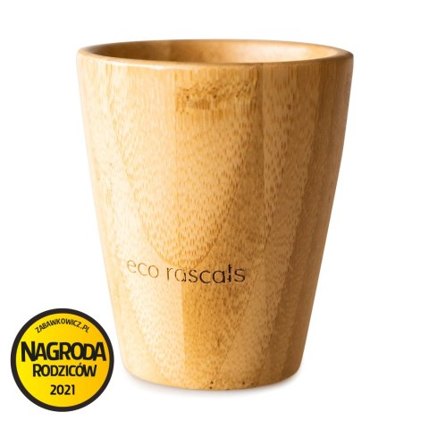 ECORASCALS Kubek bambusowy o poj 240 ml szary