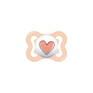 MAM BABY Smoczek uspokajający SUPRIM Silky 0+ róż